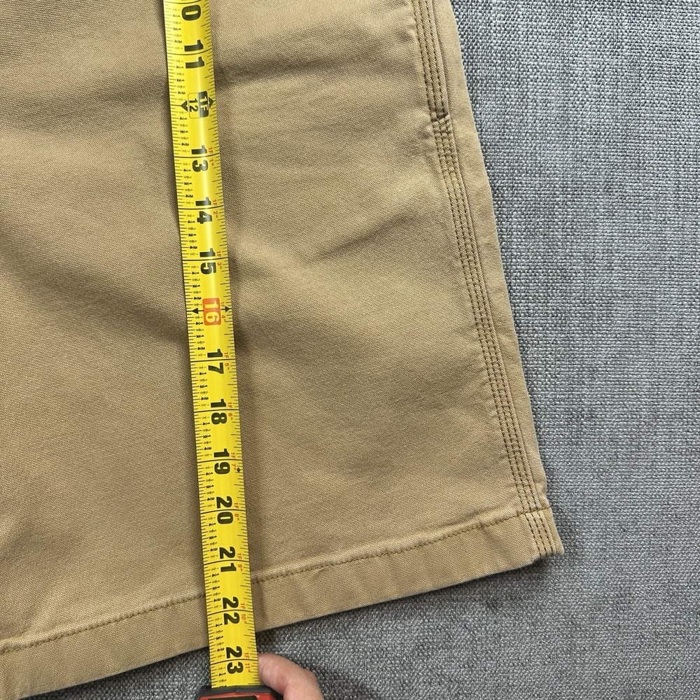 Carhartt Cargo Shorts Mens 38 Relaxed Fit Workwear Utility Beige Tan Durable Y2K - Picture 5 of 9